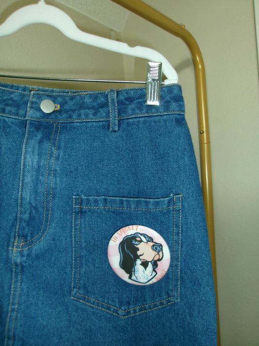 The In Smokey We Trust Button