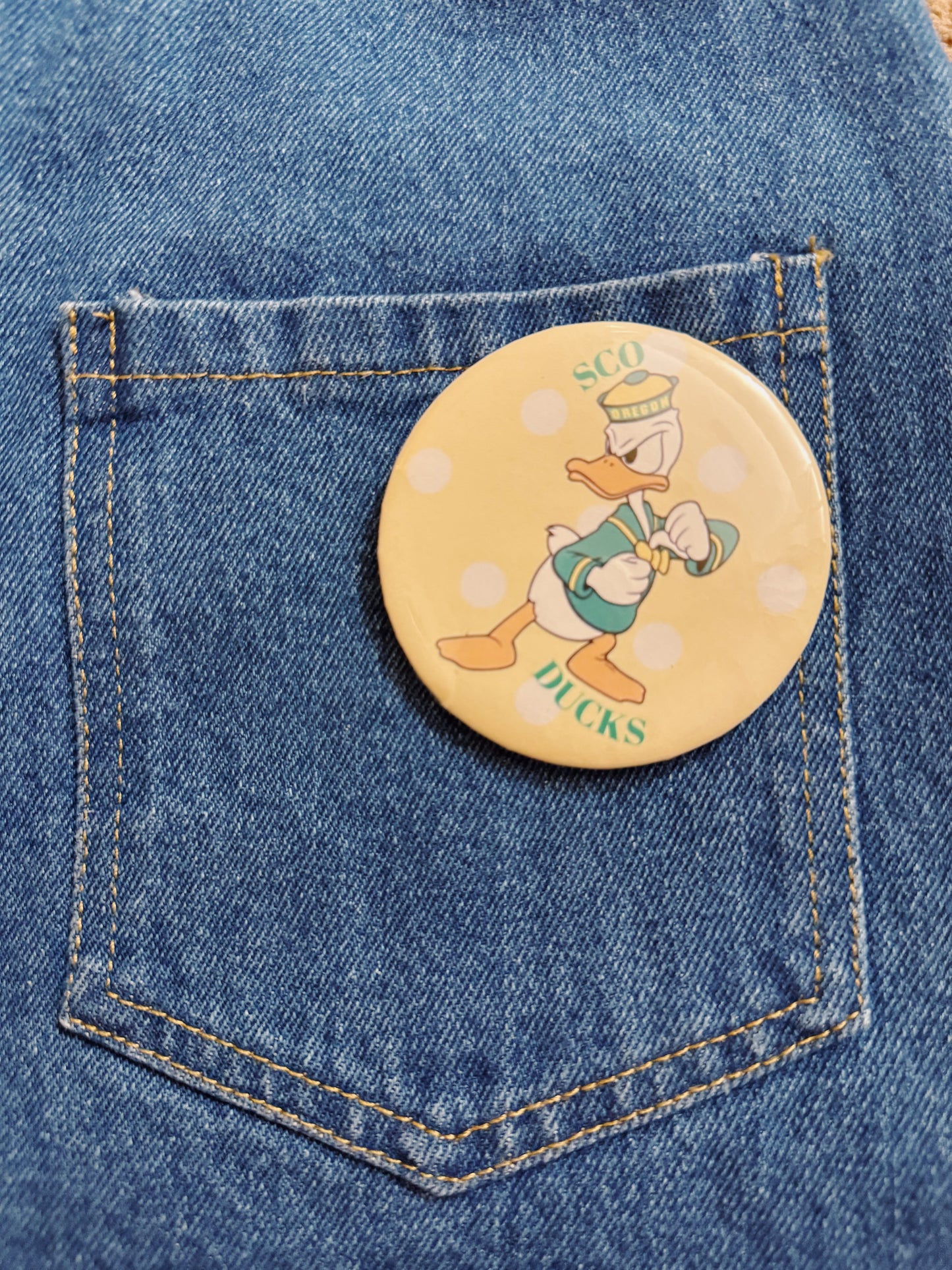 The Puddles The Duck Button